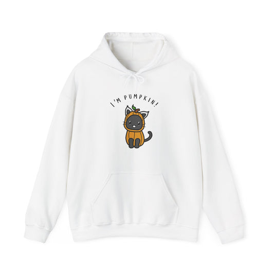 Adorable Pumpkin Cat Hoodie