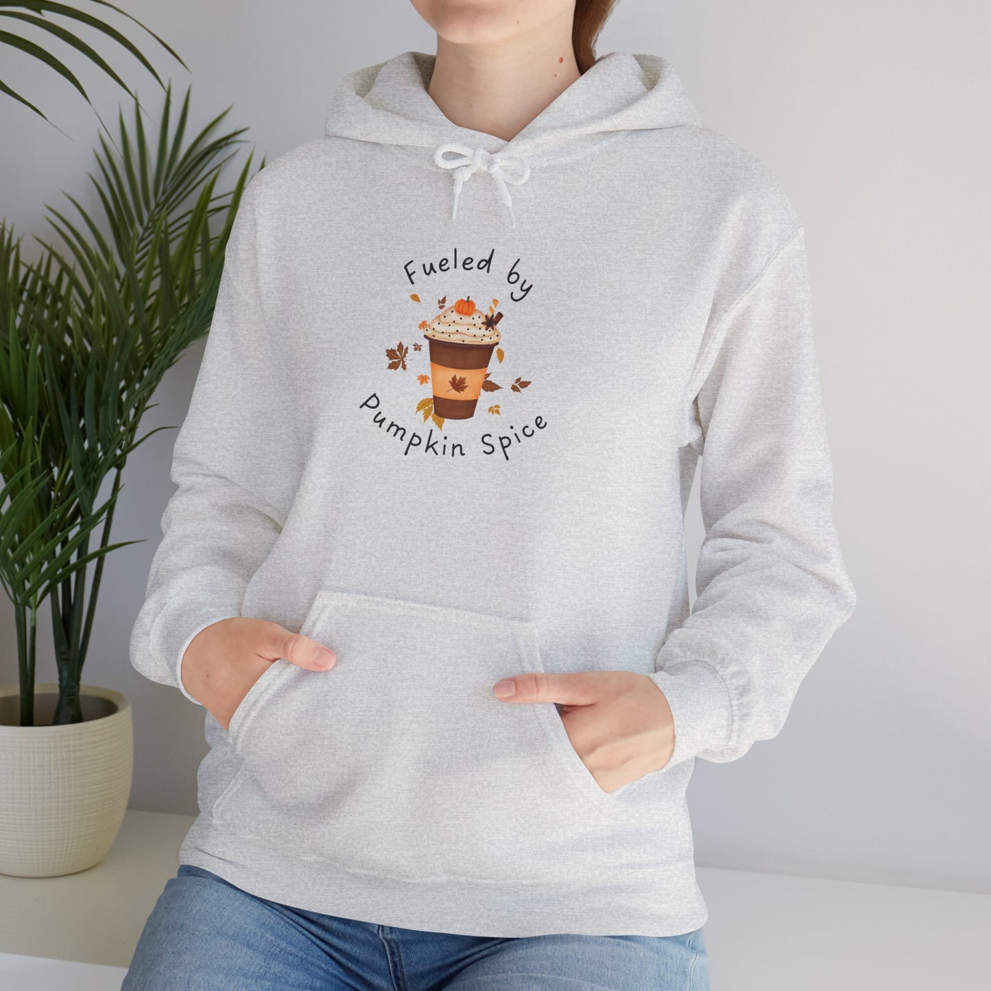 Cozy Hooded Sweatshirt for Pumpkin Spice Lovers, Unisex Hoodie, Gift for Fall, Autumn Fashion, Cozy Gamer, Coffee Lover Sweatshirt, Warm Casual Wear
