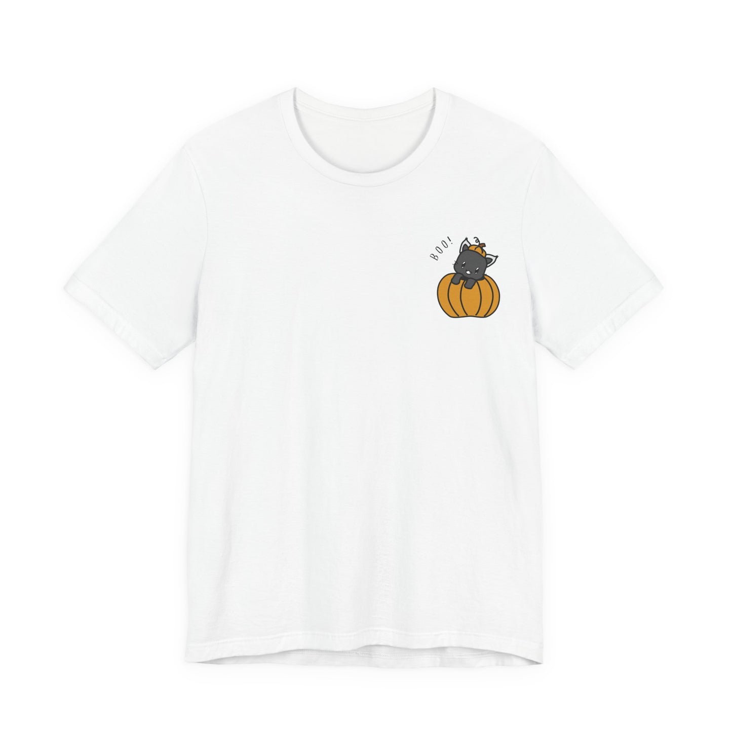 Halloween Cat Pumpkin Tee
