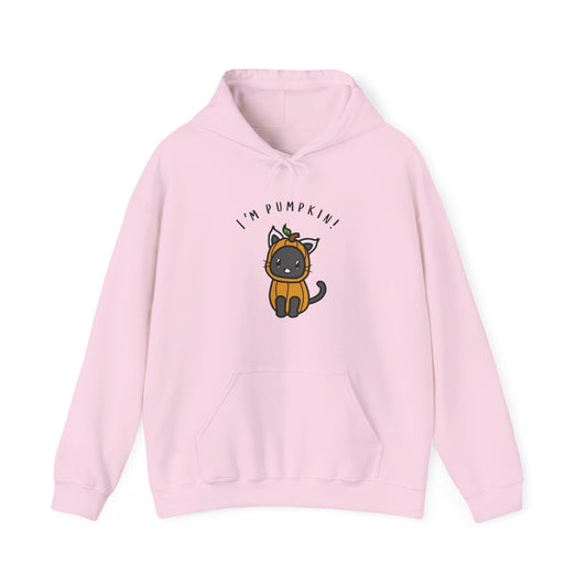 Adorable Pumpkin Cat Hoodie