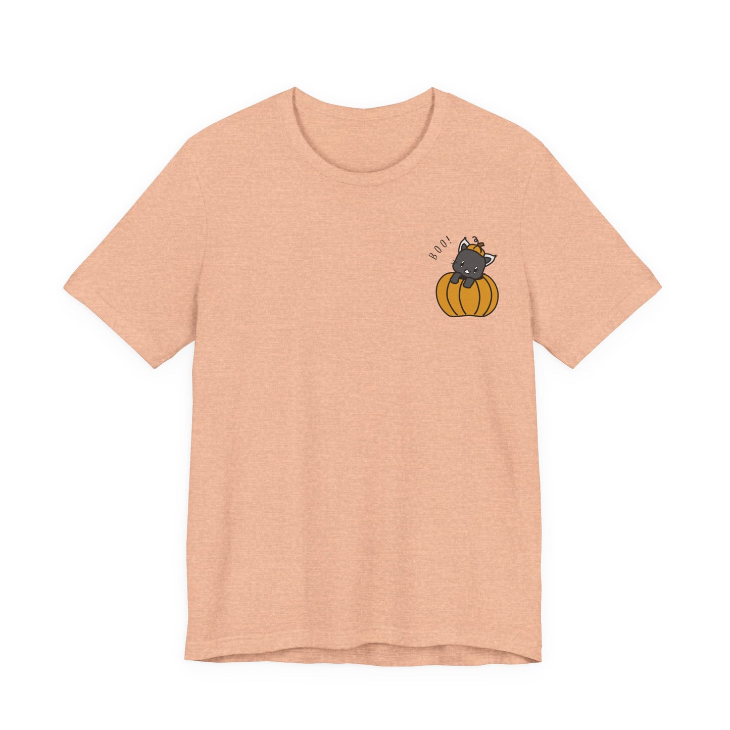 Halloween Cat Pumpkin Tee