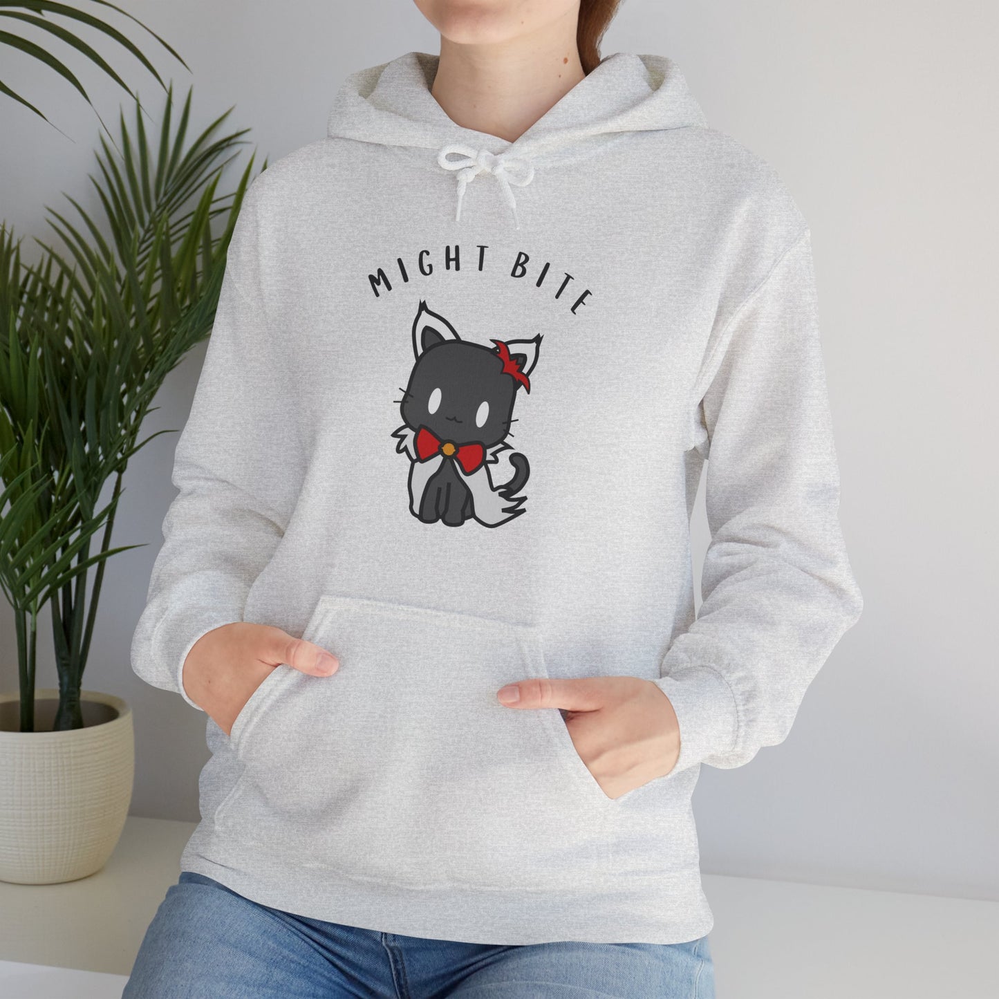 Cute Vampire Cat Hoodie
