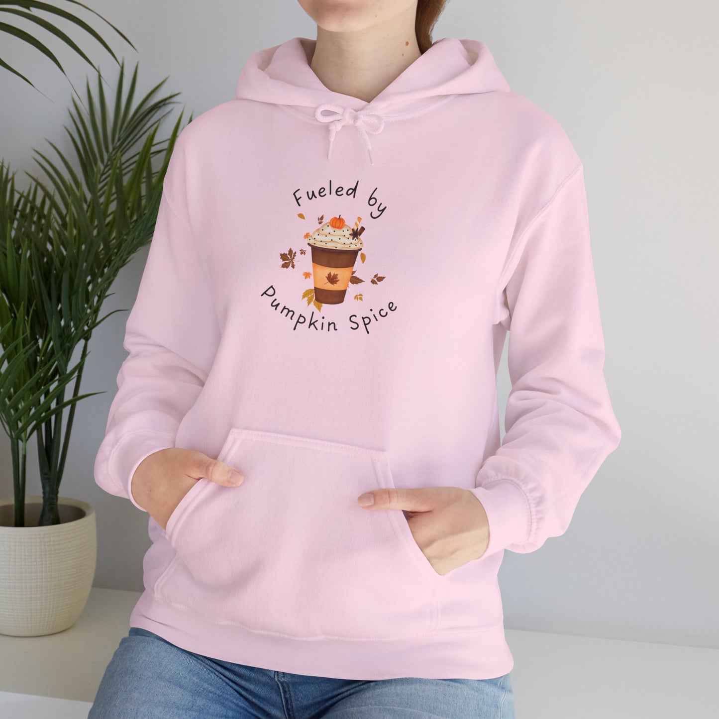 Cozy Hooded Sweatshirt for Pumpkin Spice Lovers, Unisex Hoodie, Gift for Fall, Autumn Fashion, Cozy Gamer, Coffee Lover Sweatshirt, Warm Casual Wear