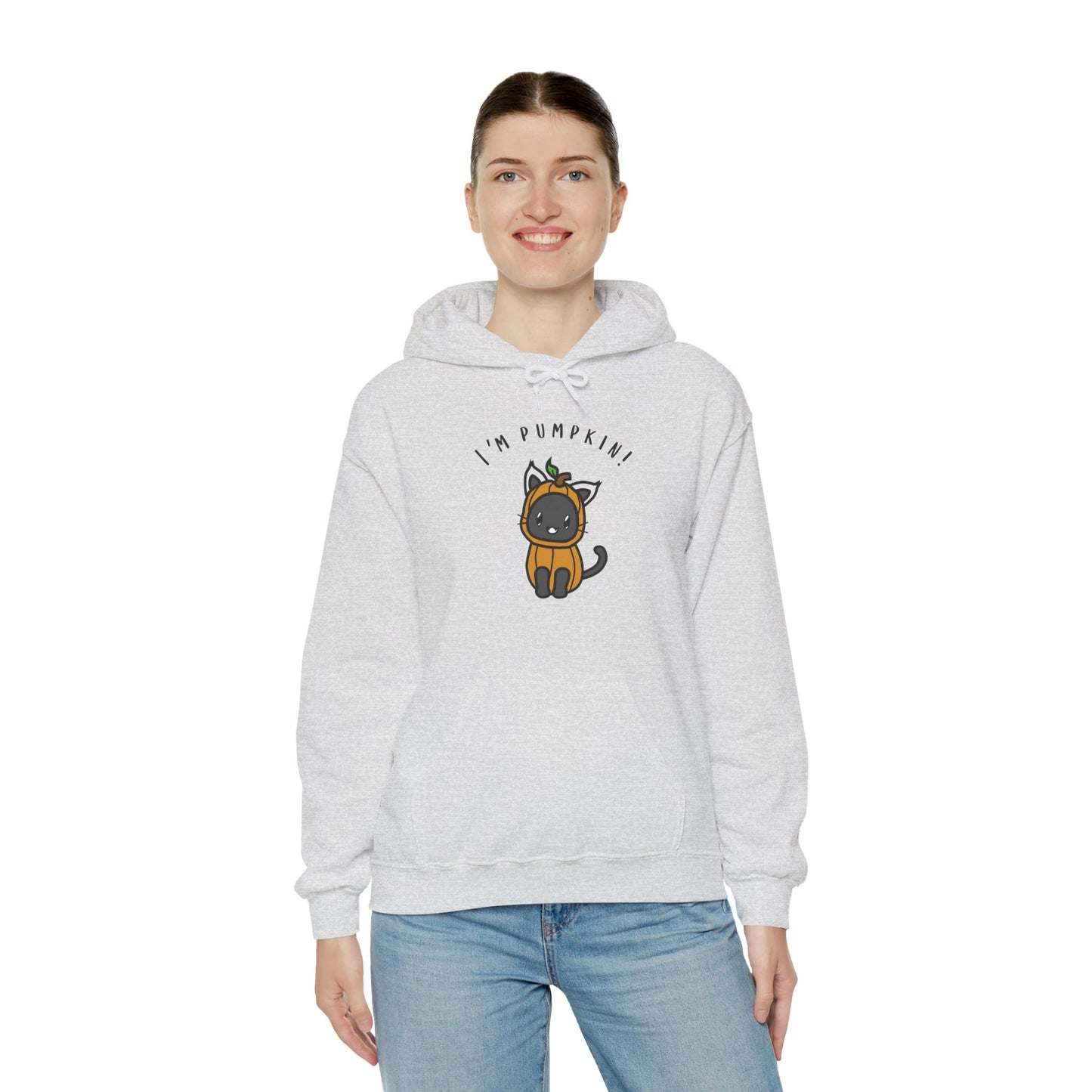 Adorable Pumpkin Cat Hoodie