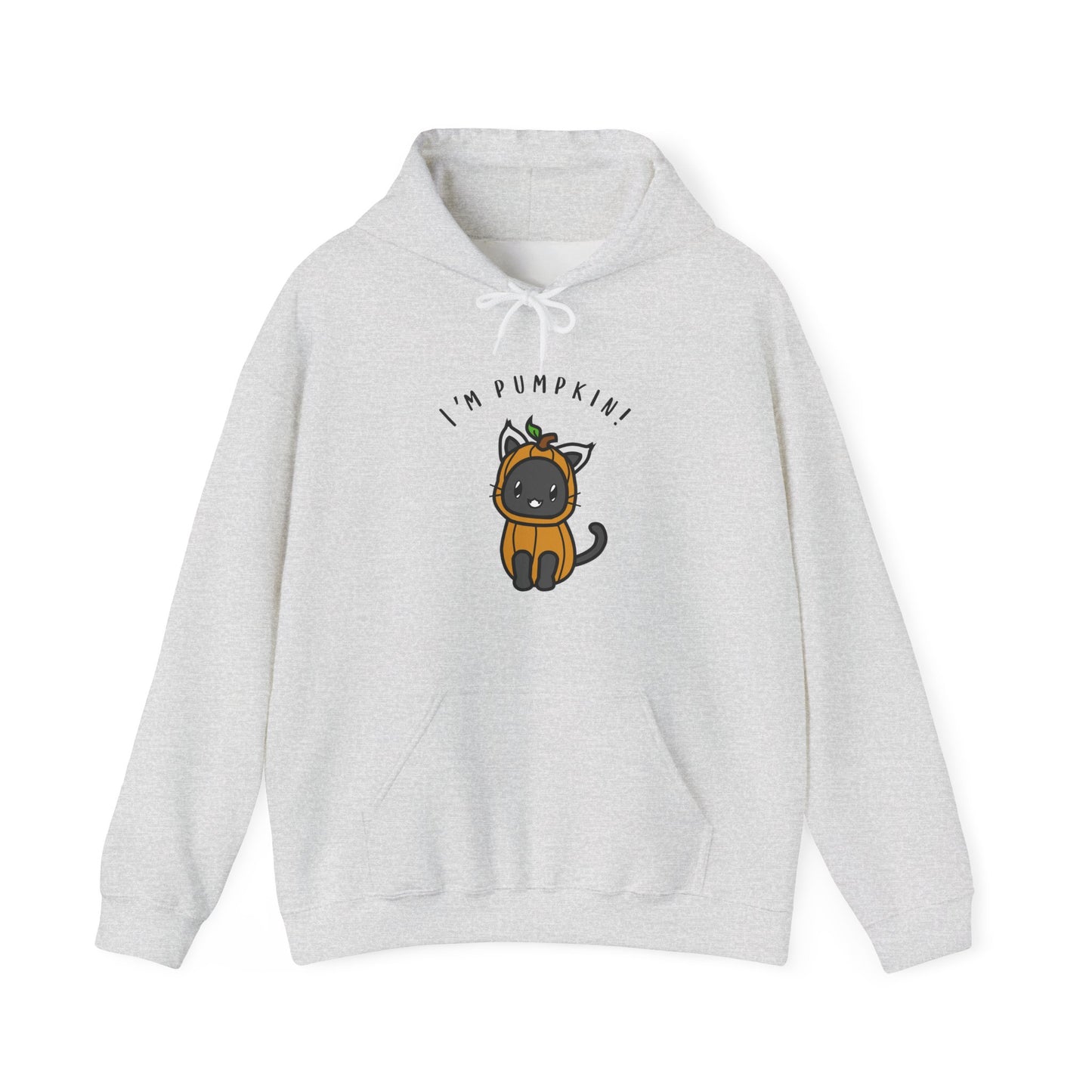 Adorable Pumpkin Cat Hoodie