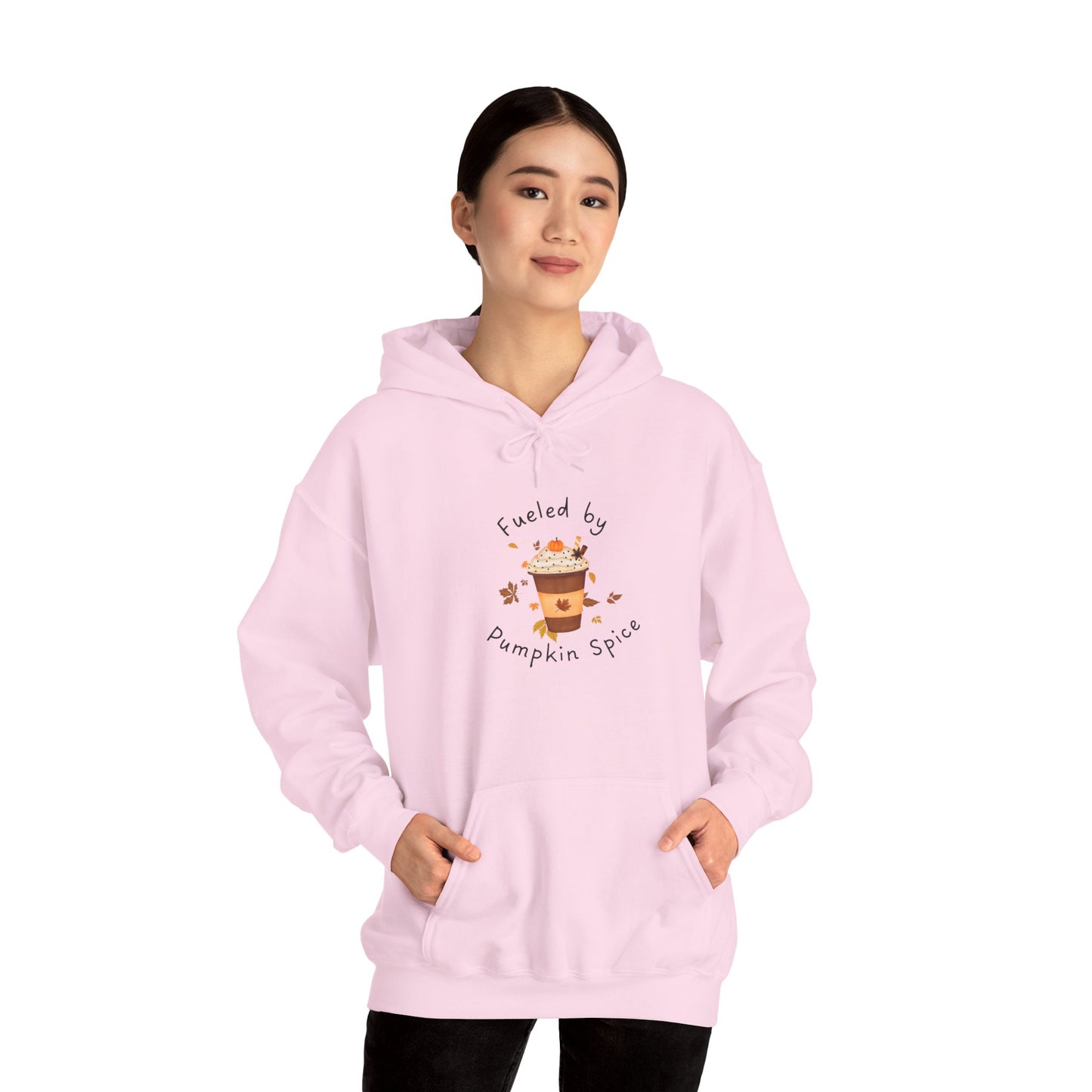 Cozy Hooded Sweatshirt for Pumpkin Spice Lovers, Unisex Hoodie, Gift for Fall, Autumn Fashion, Cozy Gamer, Coffee Lover Sweatshirt, Warm Casual Wear