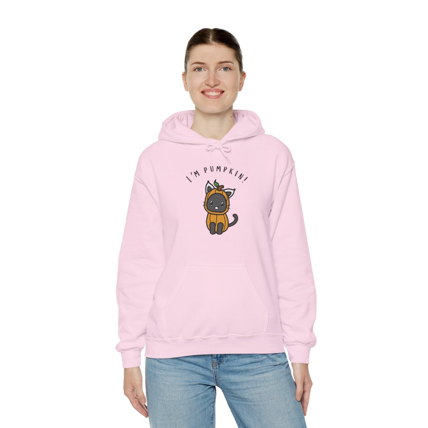 Adorable Pumpkin Cat Hoodie