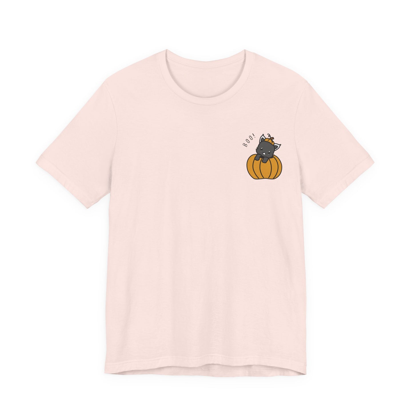 Halloween Cat Pumpkin Tee