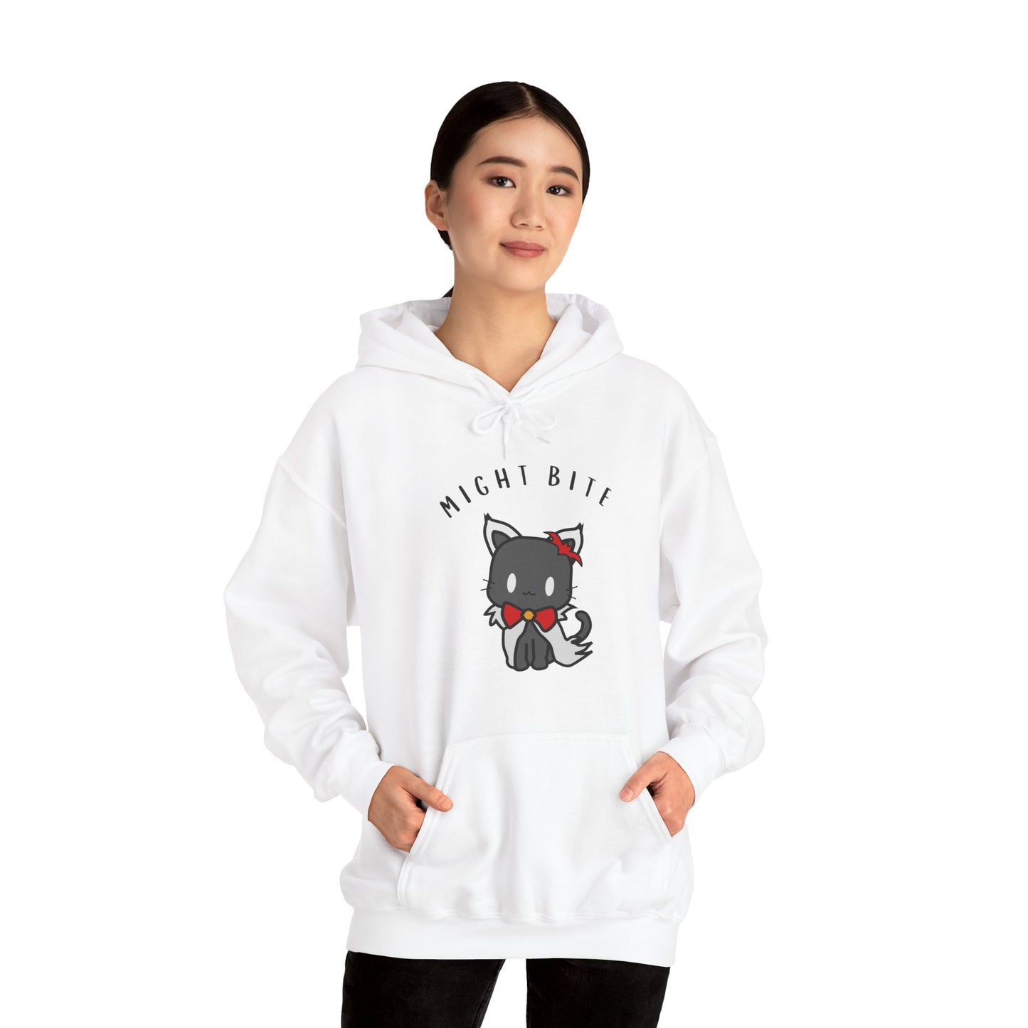 Cute Vampire Cat Hoodie
