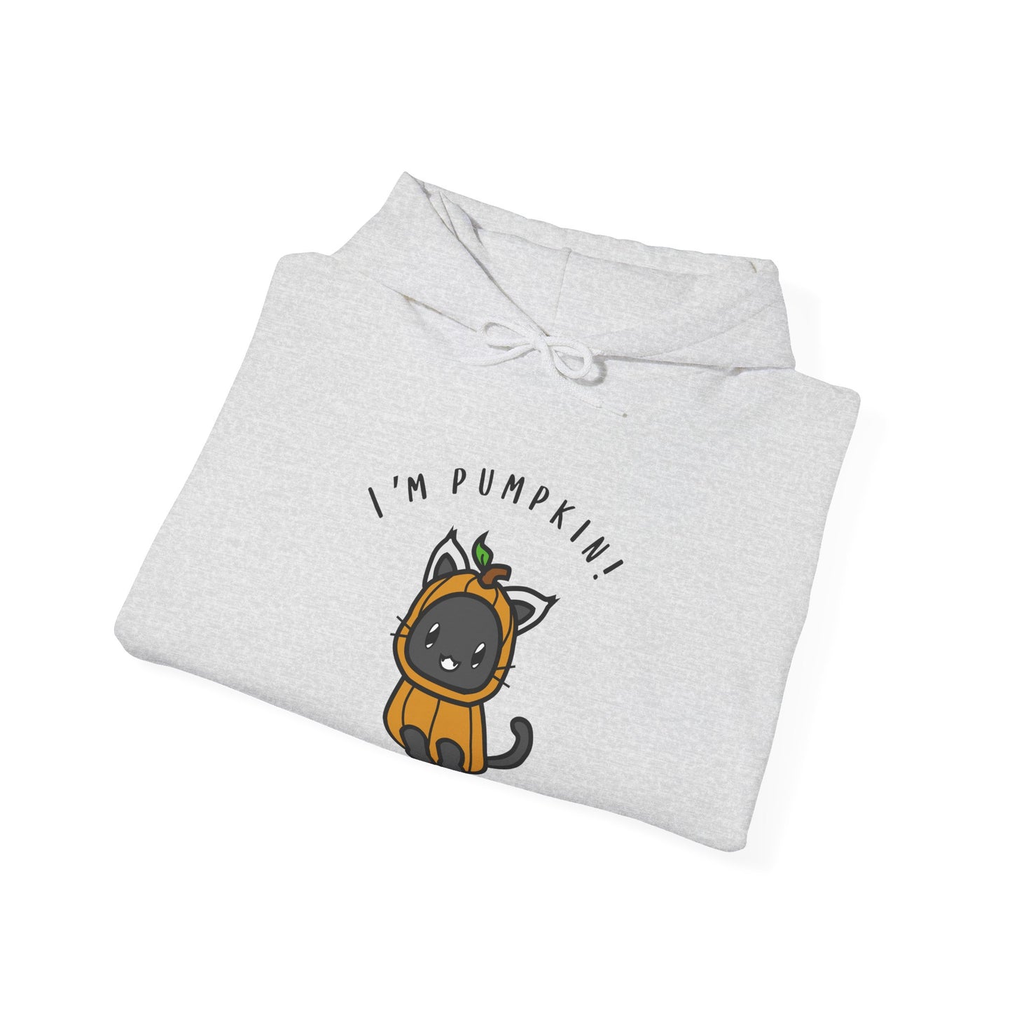Adorable Pumpkin Cat Hoodie
