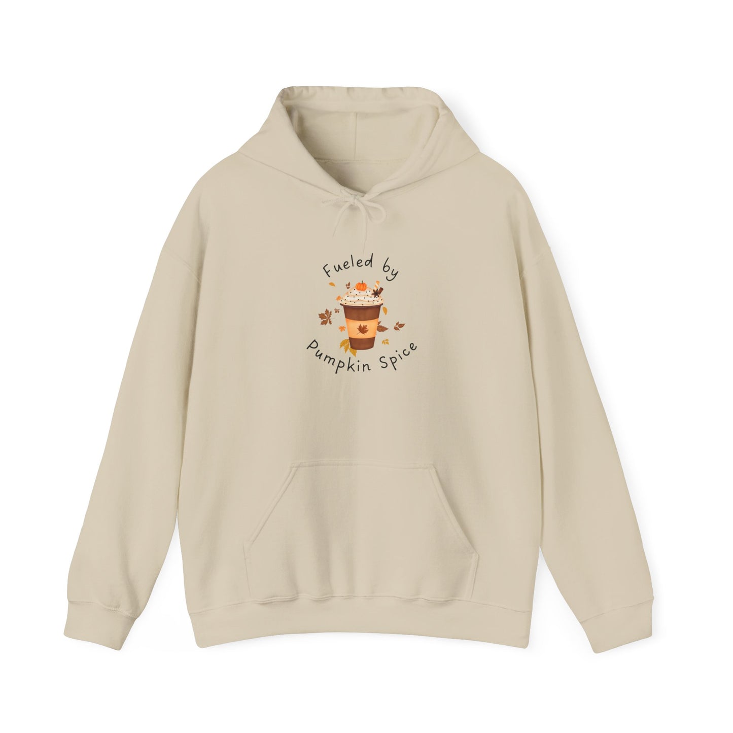 Cozy Hooded Sweatshirt for Pumpkin Spice Lovers, Unisex Hoodie, Gift for Fall, Autumn Fashion, Cozy Gamer, Coffee Lover Sweatshirt, Warm Casual Wear