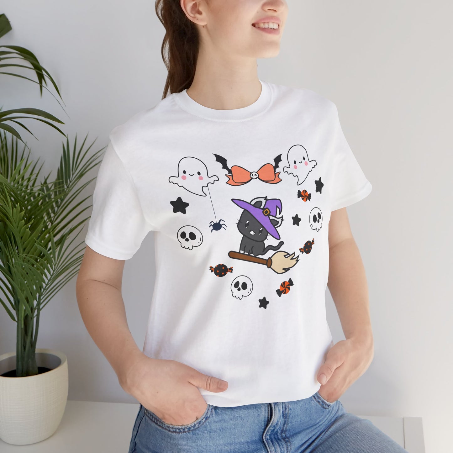 Cute Halloween Witch Tee