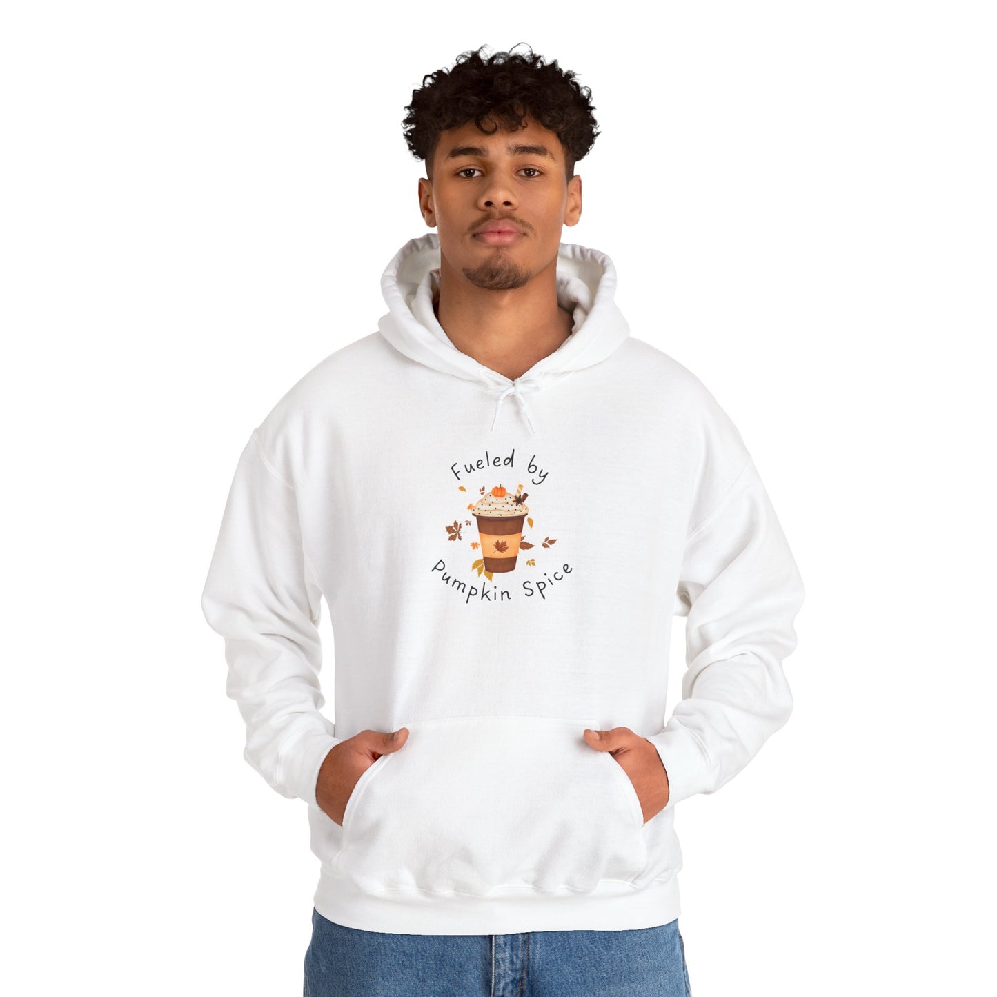 Cozy Hooded Sweatshirt for Pumpkin Spice Lovers, Unisex Hoodie, Gift for Fall, Autumn Fashion, Cozy Gamer, Coffee Lover Sweatshirt, Warm Casual Wear