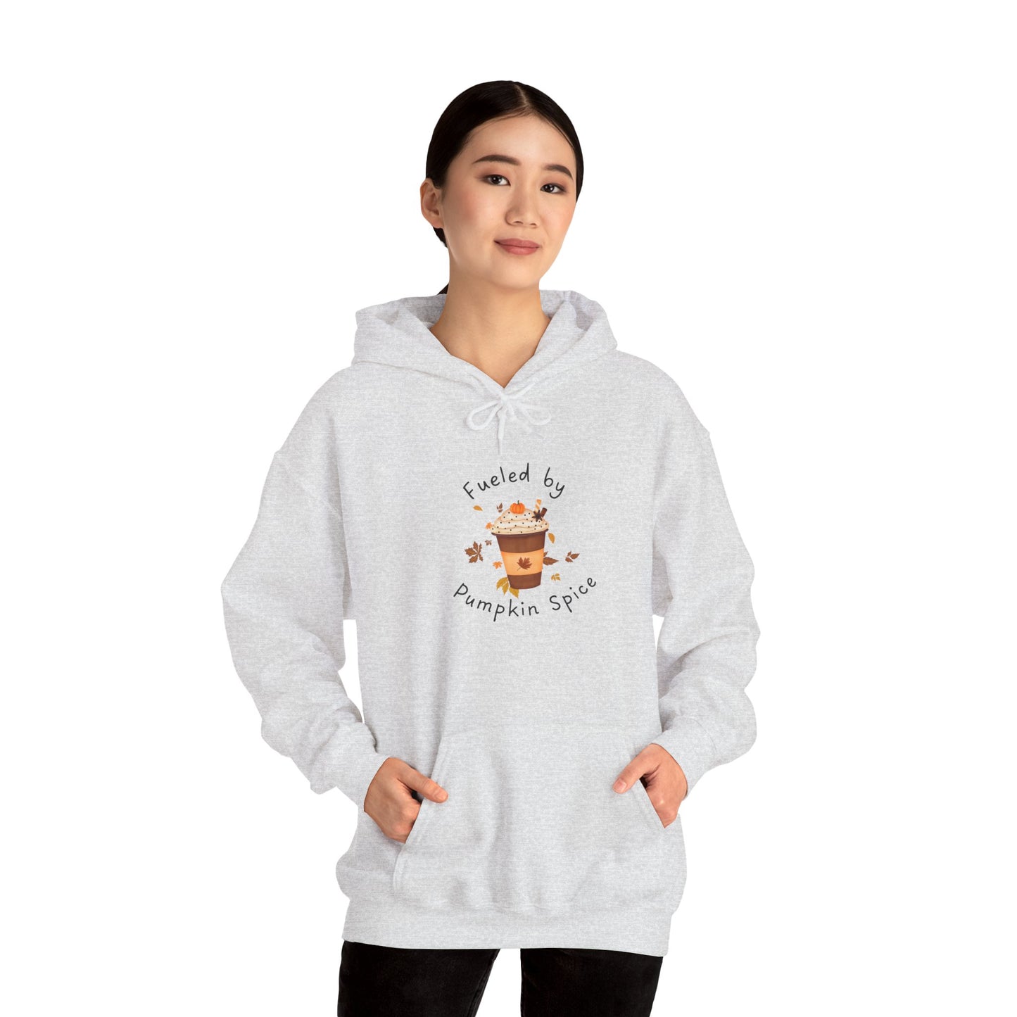 Cozy Hooded Sweatshirt for Pumpkin Spice Lovers, Unisex Hoodie, Gift for Fall, Autumn Fashion, Cozy Gamer, Coffee Lover Sweatshirt, Warm Casual Wear
