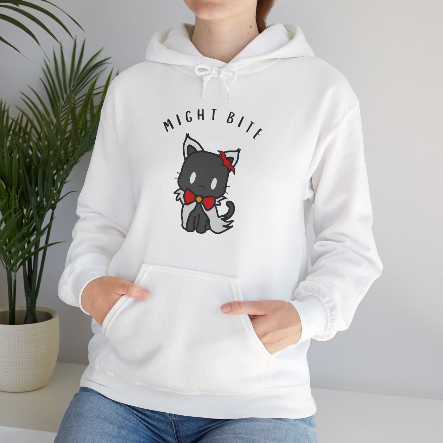 Cute Vampire Cat Hoodie