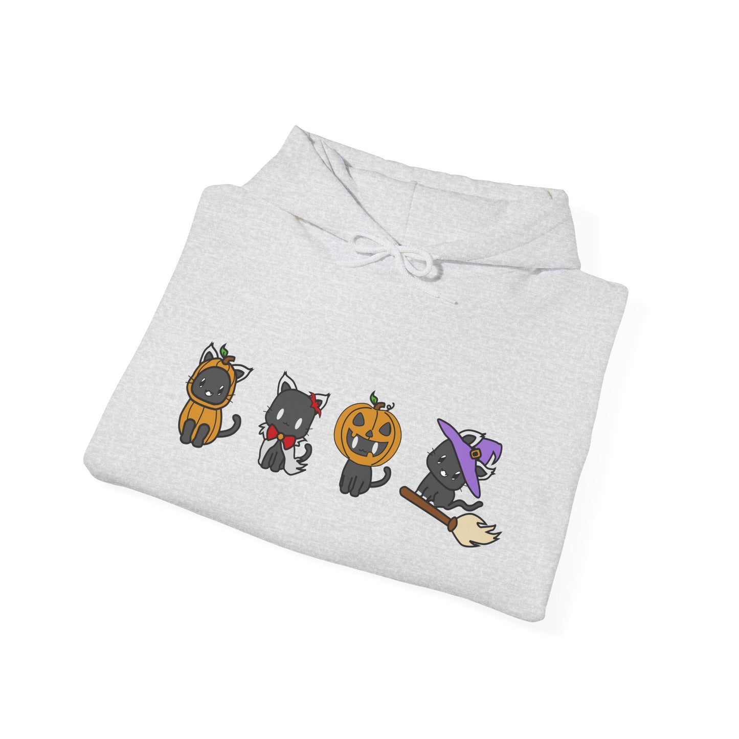 Cute Halloween Cat Hoodie