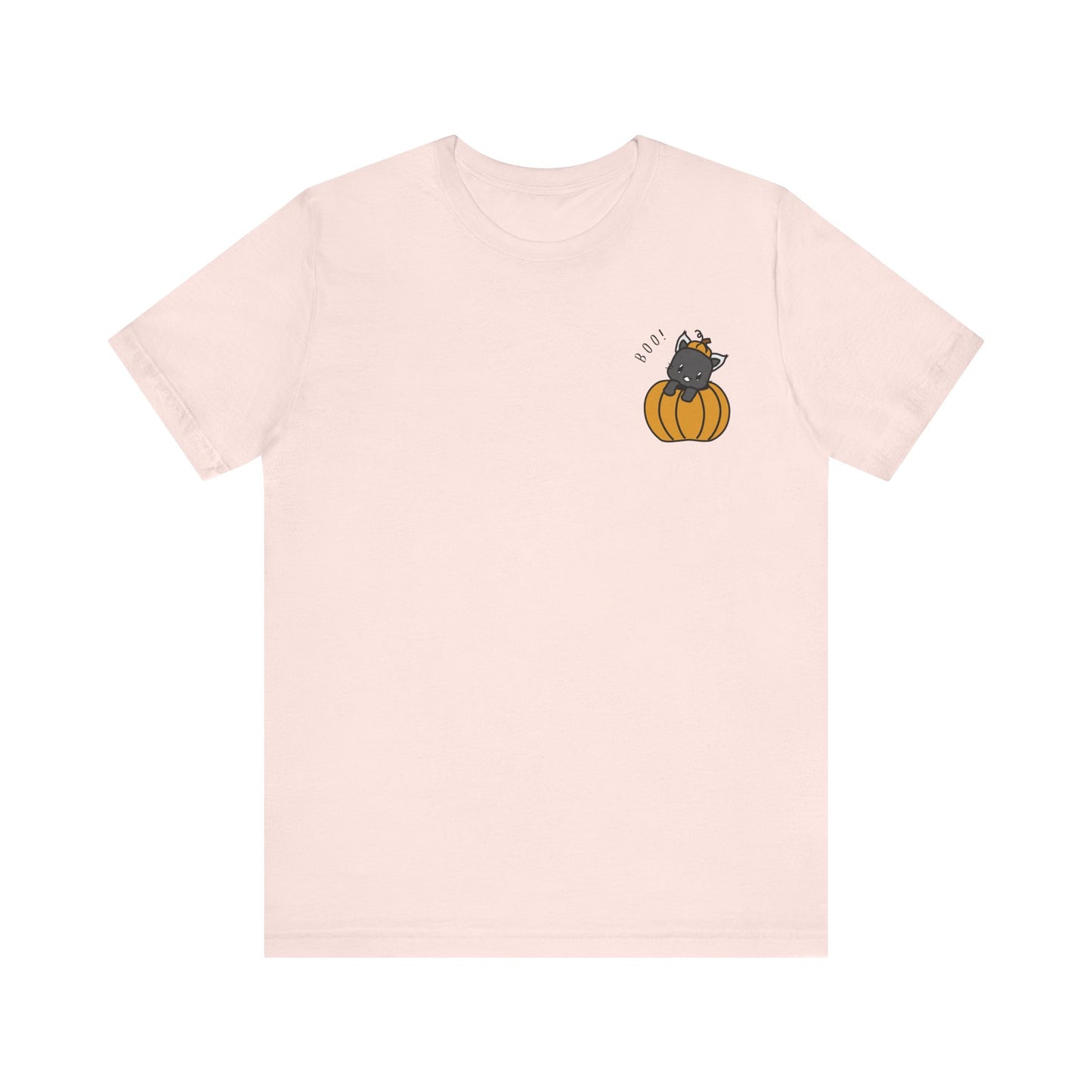 Halloween Cat Pumpkin Tee