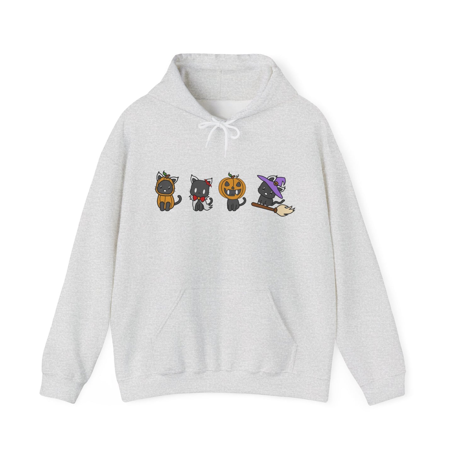 Cute Halloween Cat Hoodie