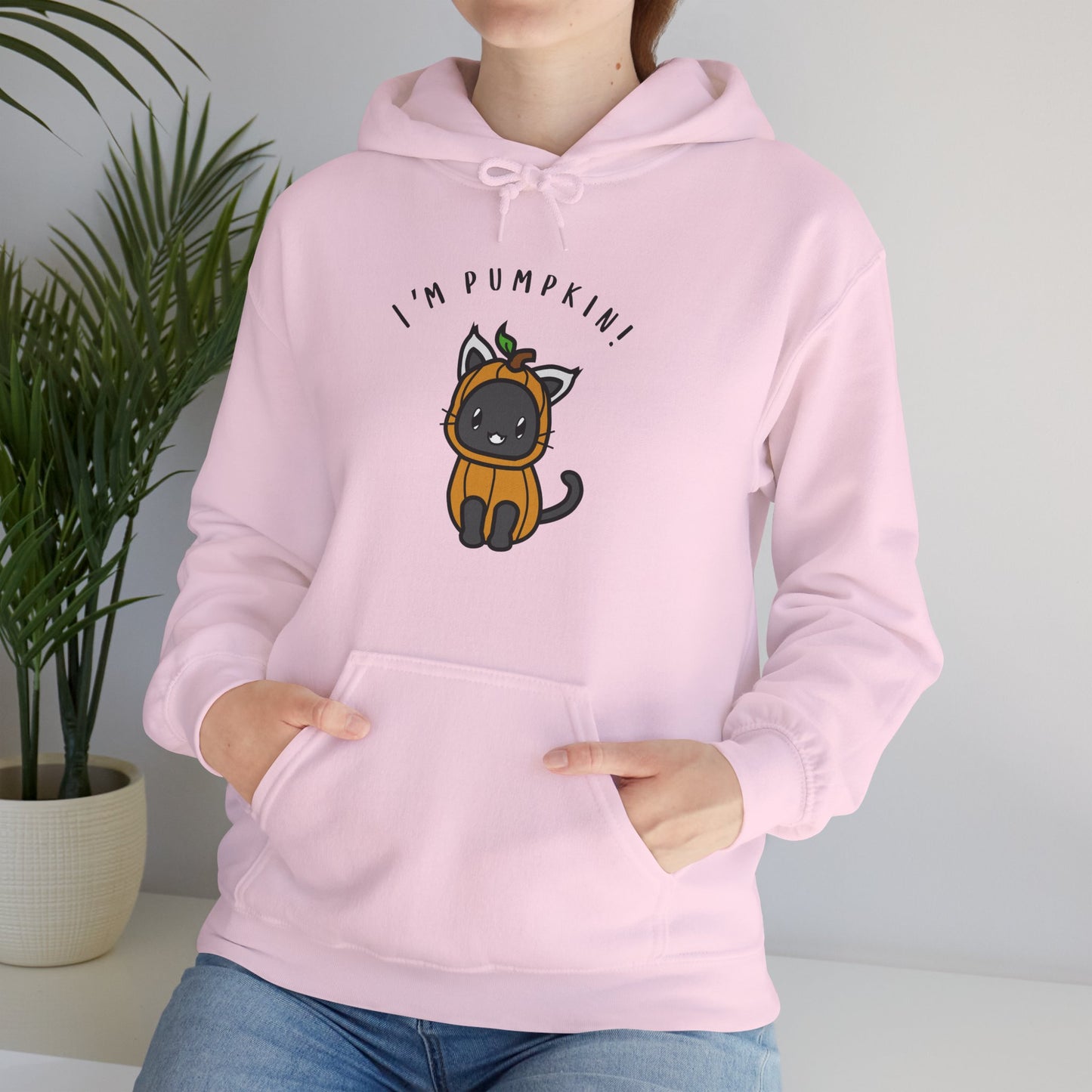 Adorable Pumpkin Cat Hoodie