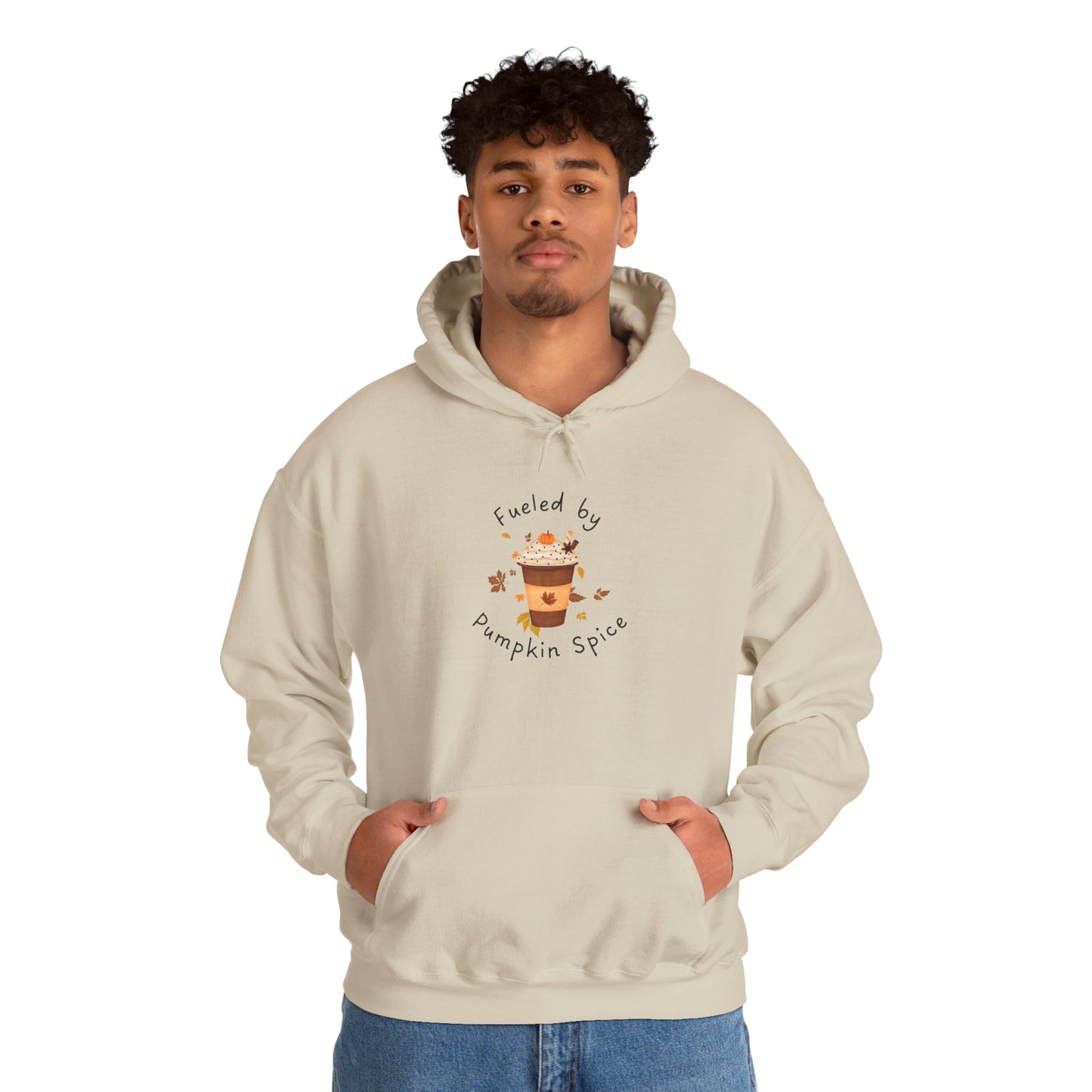Cozy Hooded Sweatshirt for Pumpkin Spice Lovers, Unisex Hoodie, Gift for Fall, Autumn Fashion, Cozy Gamer, Coffee Lover Sweatshirt, Warm Casual Wear