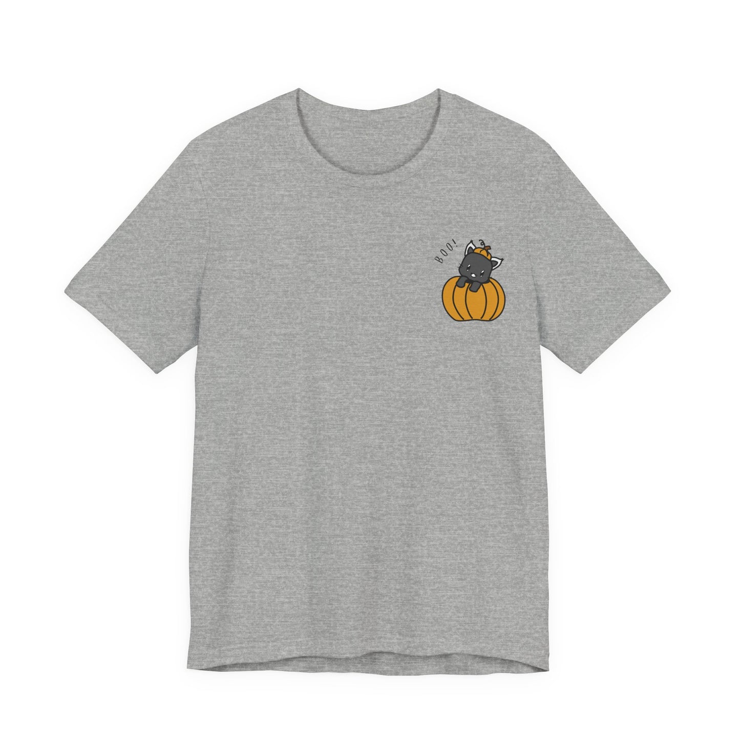 Halloween Cat Pumpkin Tee