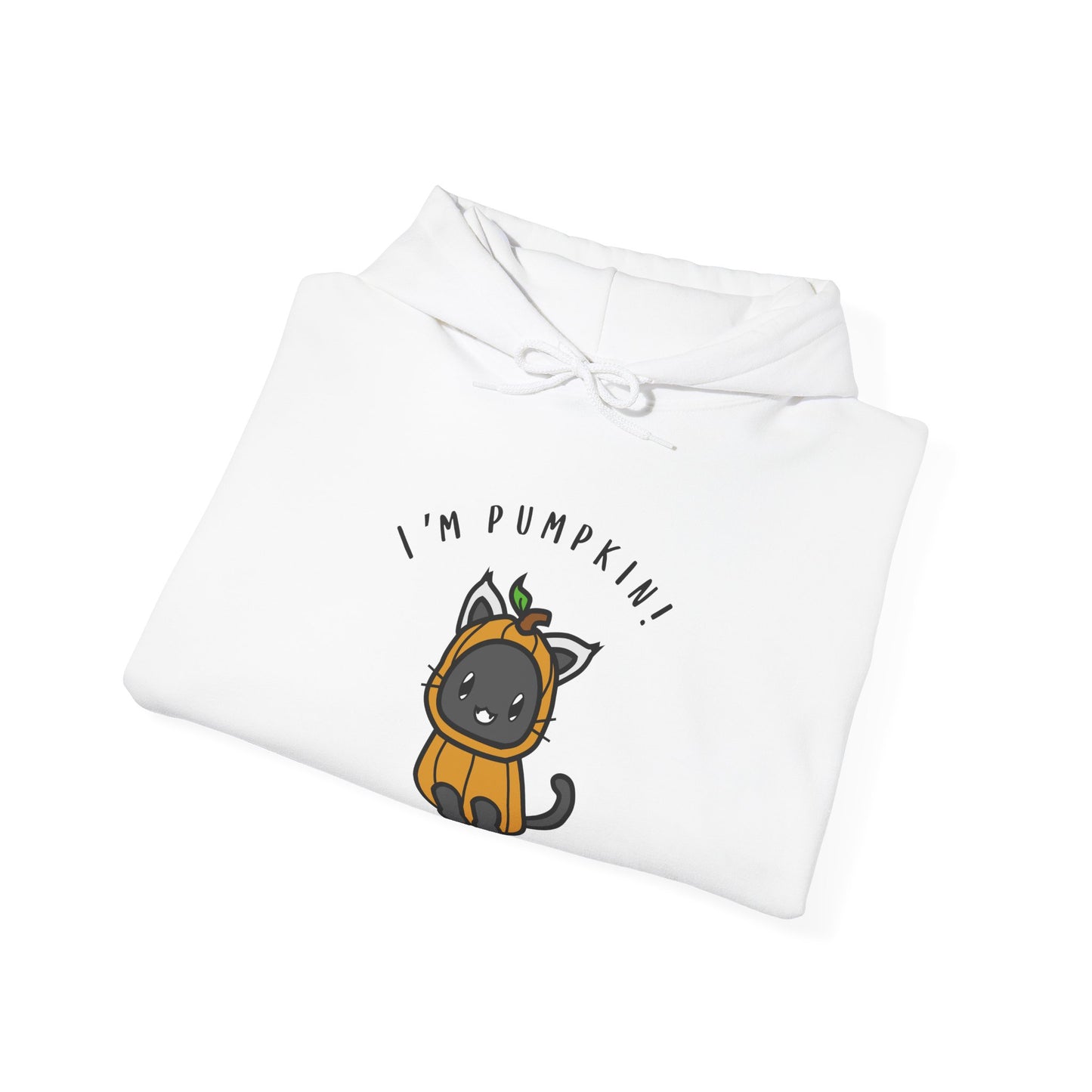 Adorable Pumpkin Cat Hoodie