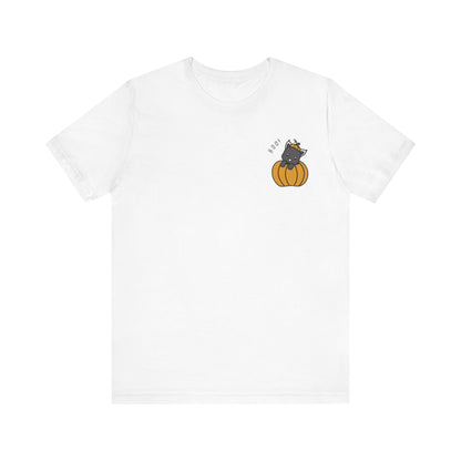 Halloween Cat Pumpkin Tee