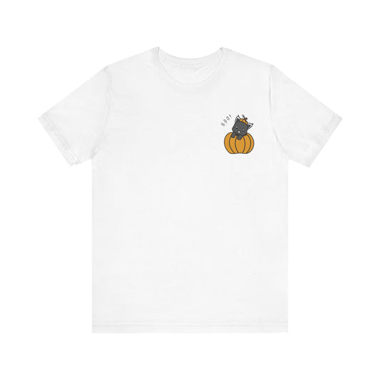 Halloween Cat Pumpkin Tee