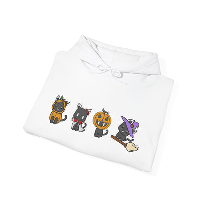 Cute Halloween Cat Hoodie