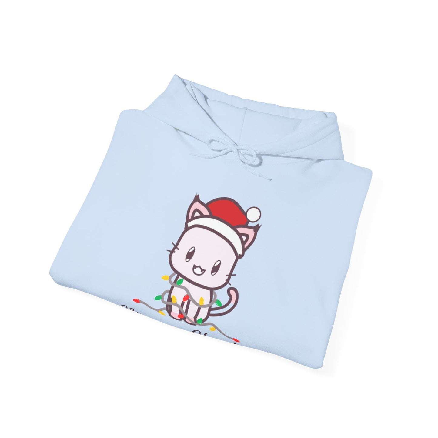 Merry Christmas Cat Hoodie
