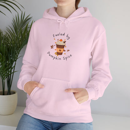 Cozy Hooded Sweatshirt for Pumpkin Spice Lovers, Unisex Hoodie, Gift for Fall, Autumn Fashion, Cozy Gamer, Coffee Lover Sweatshirt, Warm Casual Wear