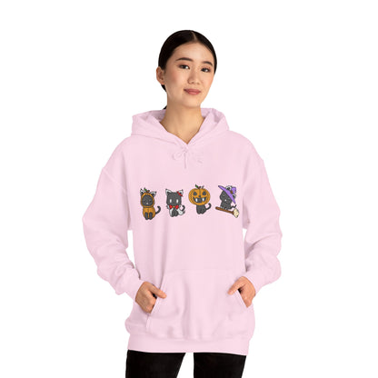 Cute Halloween Cat Hoodie
