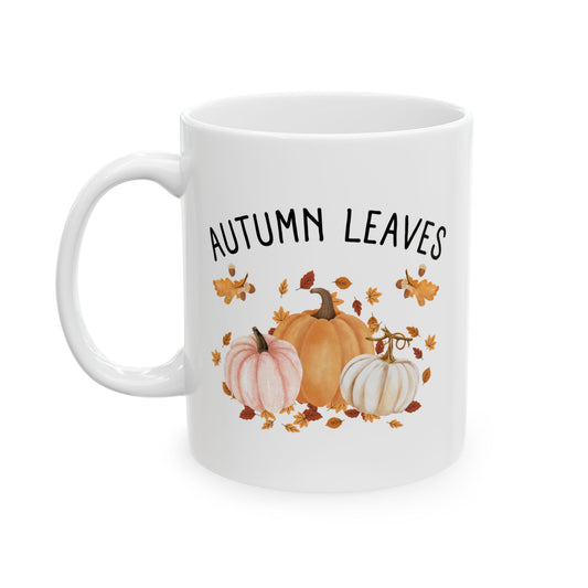 Cozy Autumn Mug for Coffee Lovers, Perfect Gift for Tea Drinkers, Home Office Decor, Fall or Winter Vibes, 11oz & 15oz Sizes