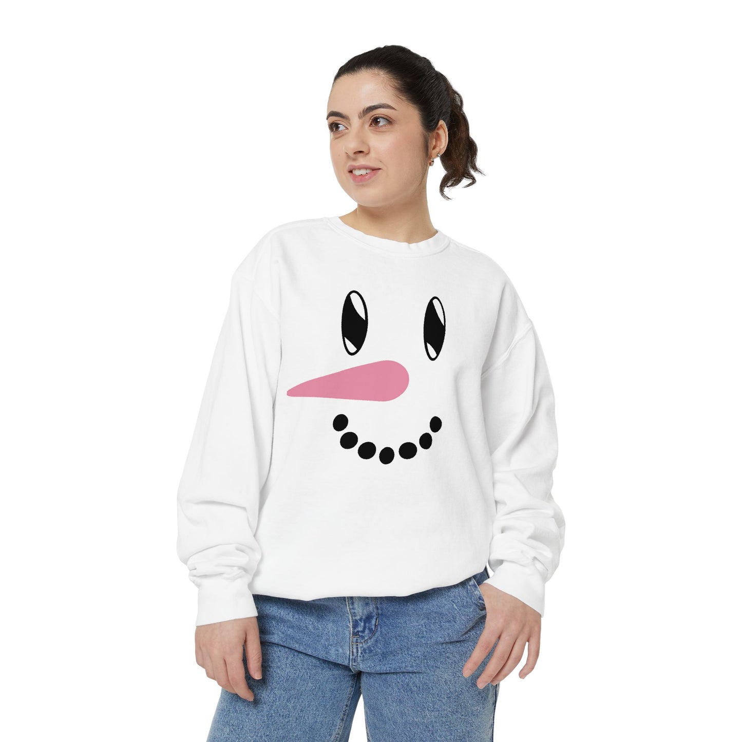 Smiling Snowman Sweatshirt