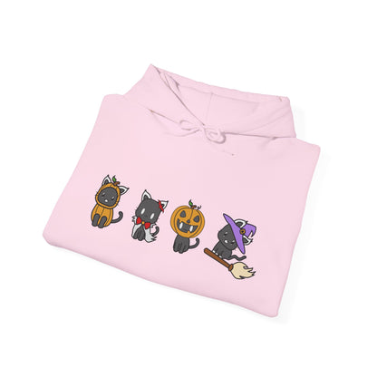 Cute Halloween Cat Hoodie