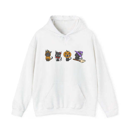 Cute Halloween Cat Hoodie