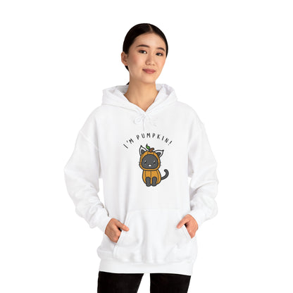 Adorable Pumpkin Cat Hoodie