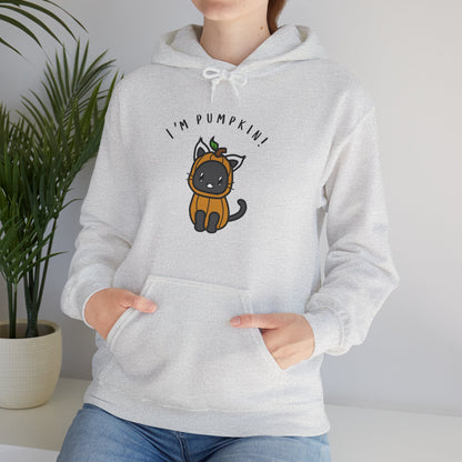 Adorable Pumpkin Cat Hoodie