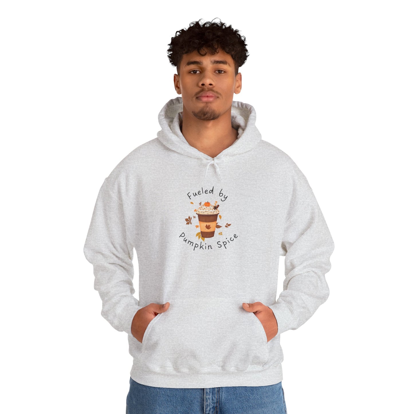 Cozy Hooded Sweatshirt for Pumpkin Spice Lovers, Unisex Hoodie, Gift for Fall, Autumn Fashion, Cozy Gamer, Coffee Lover Sweatshirt, Warm Casual Wear