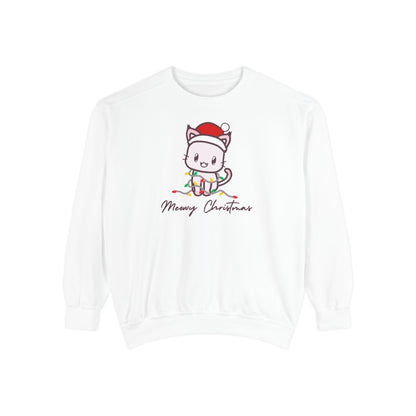Cute Cat Christmas Sweatshirt