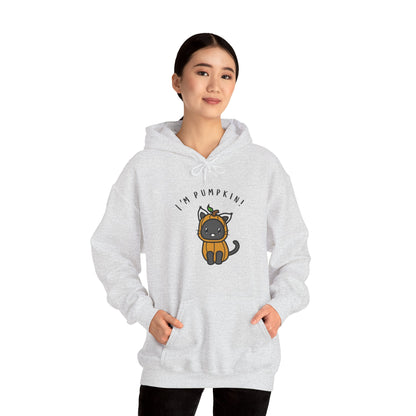 Adorable Pumpkin Cat Hoodie
