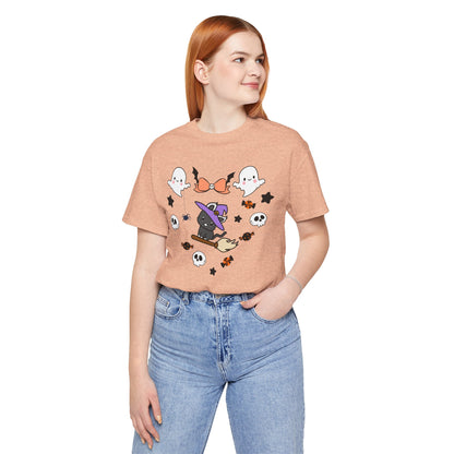 Cute Halloween Witch Tee