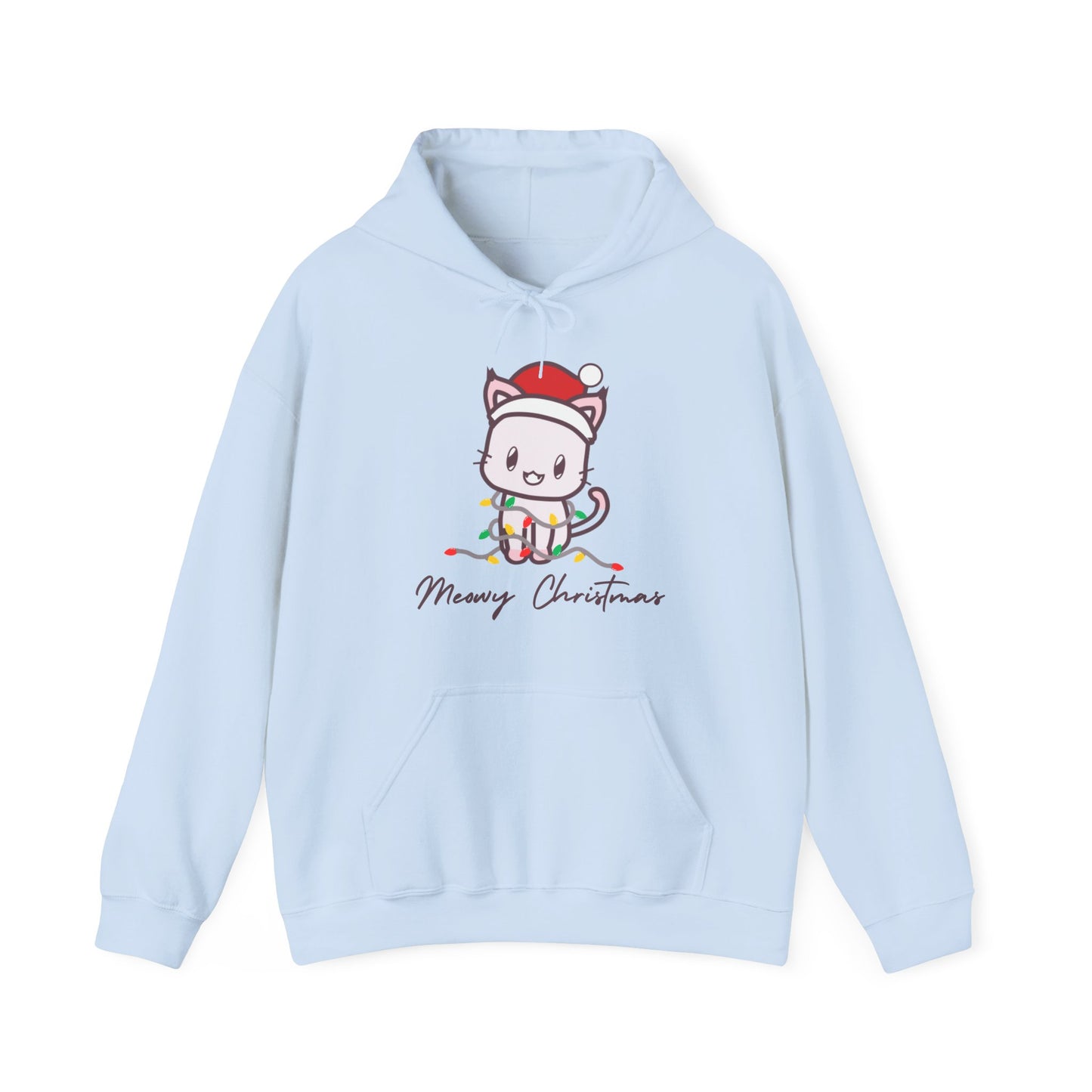 Merry Christmas Cat Hoodie