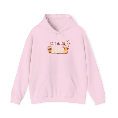 Cozy Season Hooded Sweatshirt, Unisex Hoodie, Gift for Fall, Autumn Fashion, Cozy Gamer, Coffee Lover Sweatshirt, Warm Casual Wear