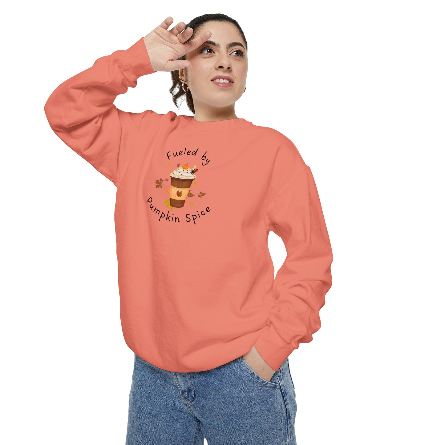 Cozy Sweatshirt for Pumpkin Spice Lovers - Unisex Garment for a Cozy Autumn, Casual Outfit, Fall Gift, Fall Lover, Relaxed Fashion