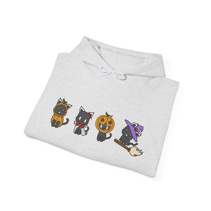 Cute Halloween Cat Hoodie