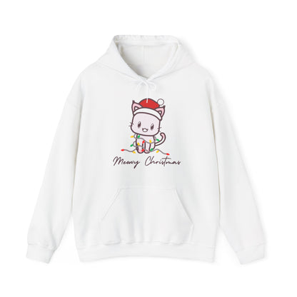 Merry Christmas Cat Hoodie