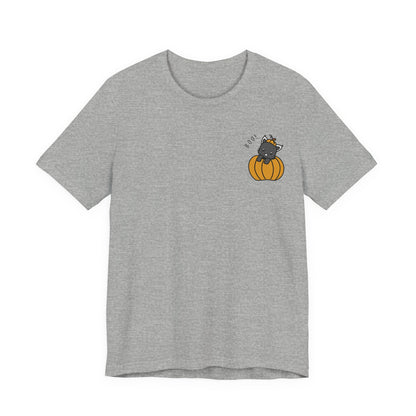 Halloween Cat Pumpkin Tee