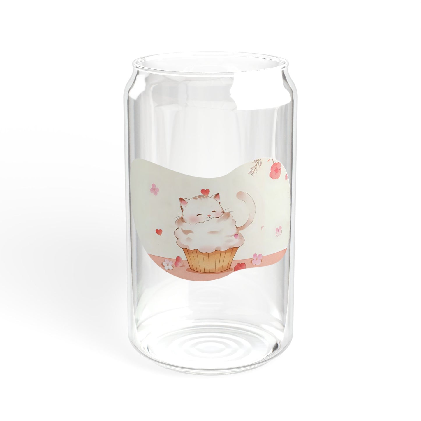 Cute Cupcake Sipper Glass - 16oz Beverage Container, Perfect Gift for Baking Lovers, Summer Parties, Kids, Home Decor, Eco-Friendly [...]