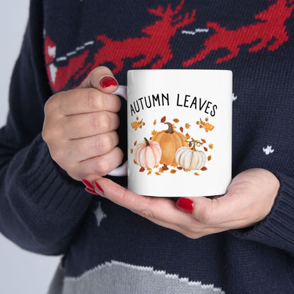 Cozy Autumn Mug for Coffee Lovers, Perfect Gift for Tea Drinkers, Home Office Decor, Fall or Winter Vibes, 11oz & 15oz Sizes